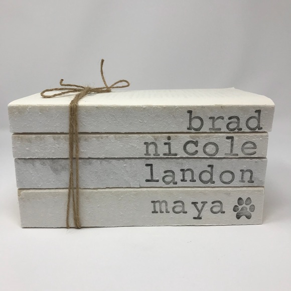 Farmhouse Book Stack SET OF SIX (6) - Picture 3 of 15